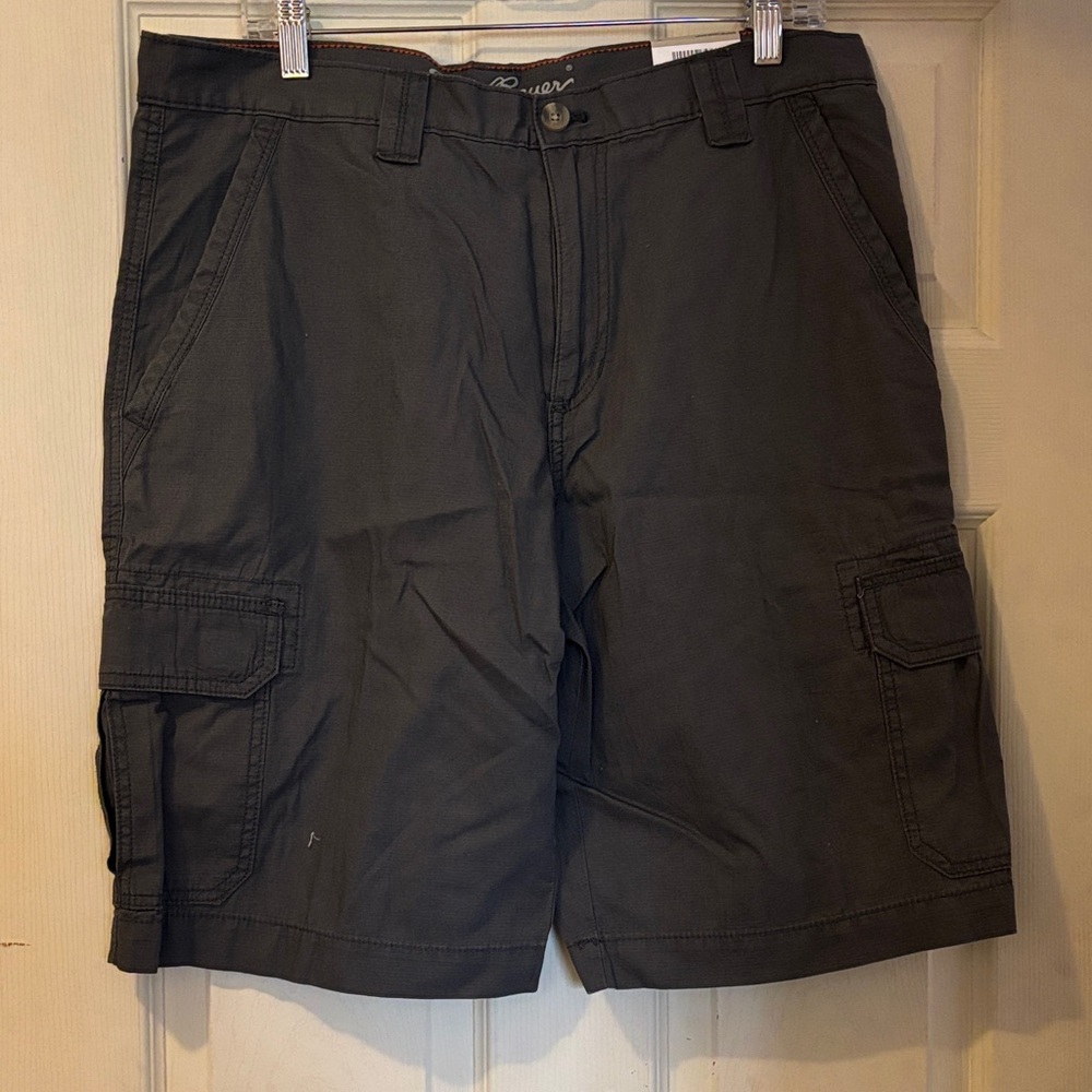 Men's Dark Gray Cargo Shorts